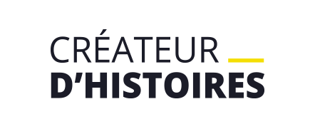Design logo Créateur d'histoires - version foncée