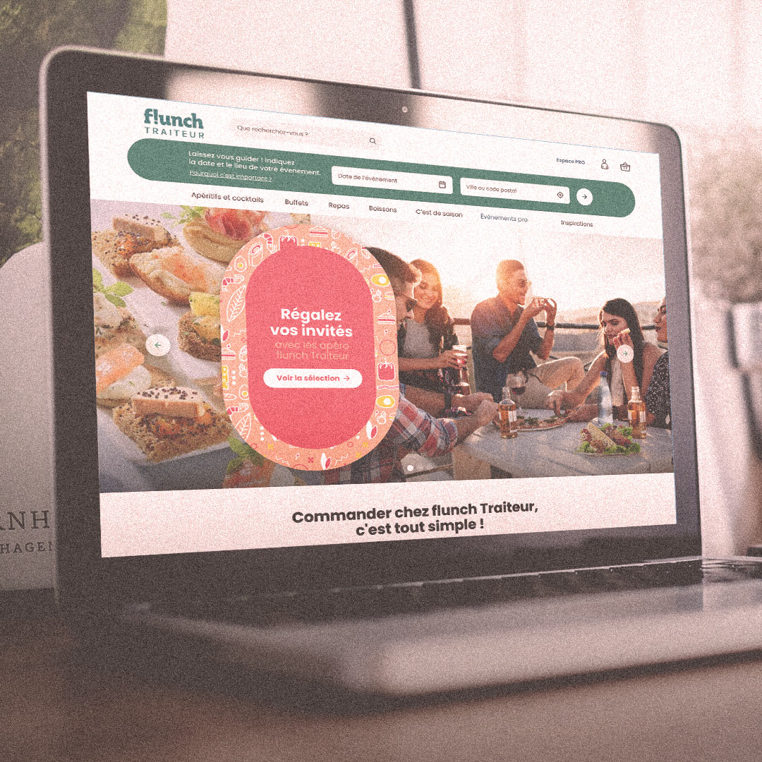 Design site flunch traiteur