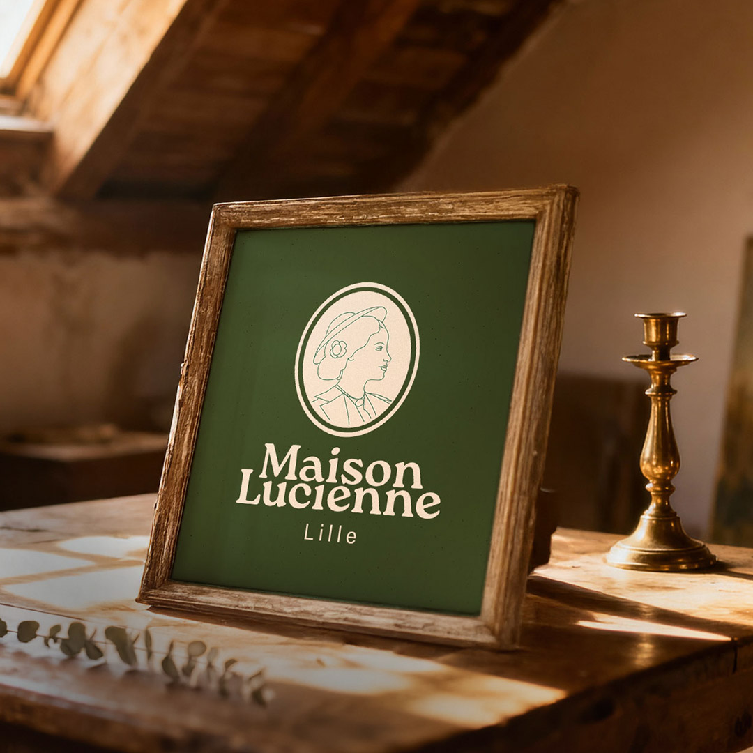 Identité visuelle Maison Lucienne