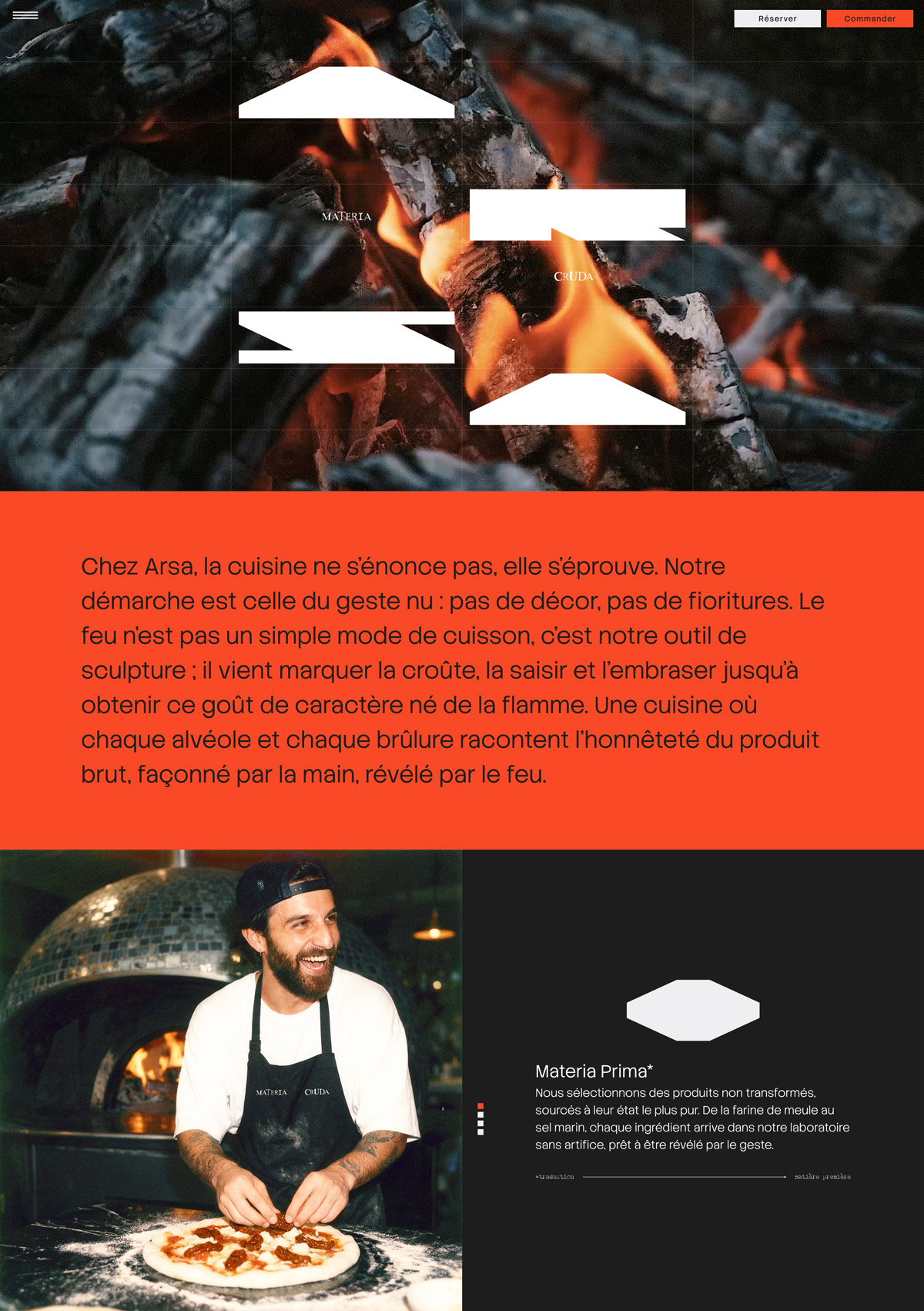 Design site internet pizzeria Arsa